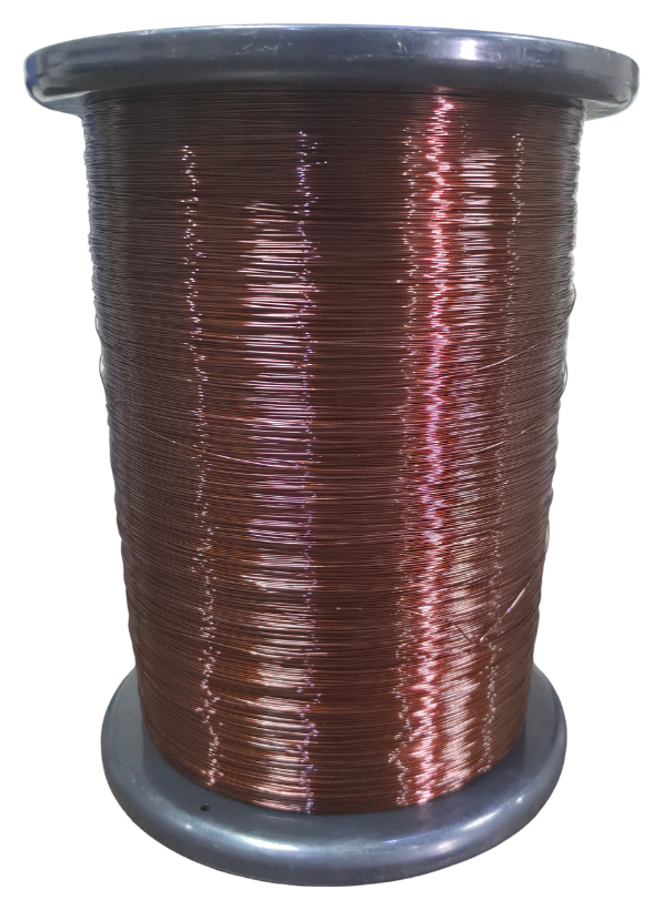 Enamelled aluminium wire
