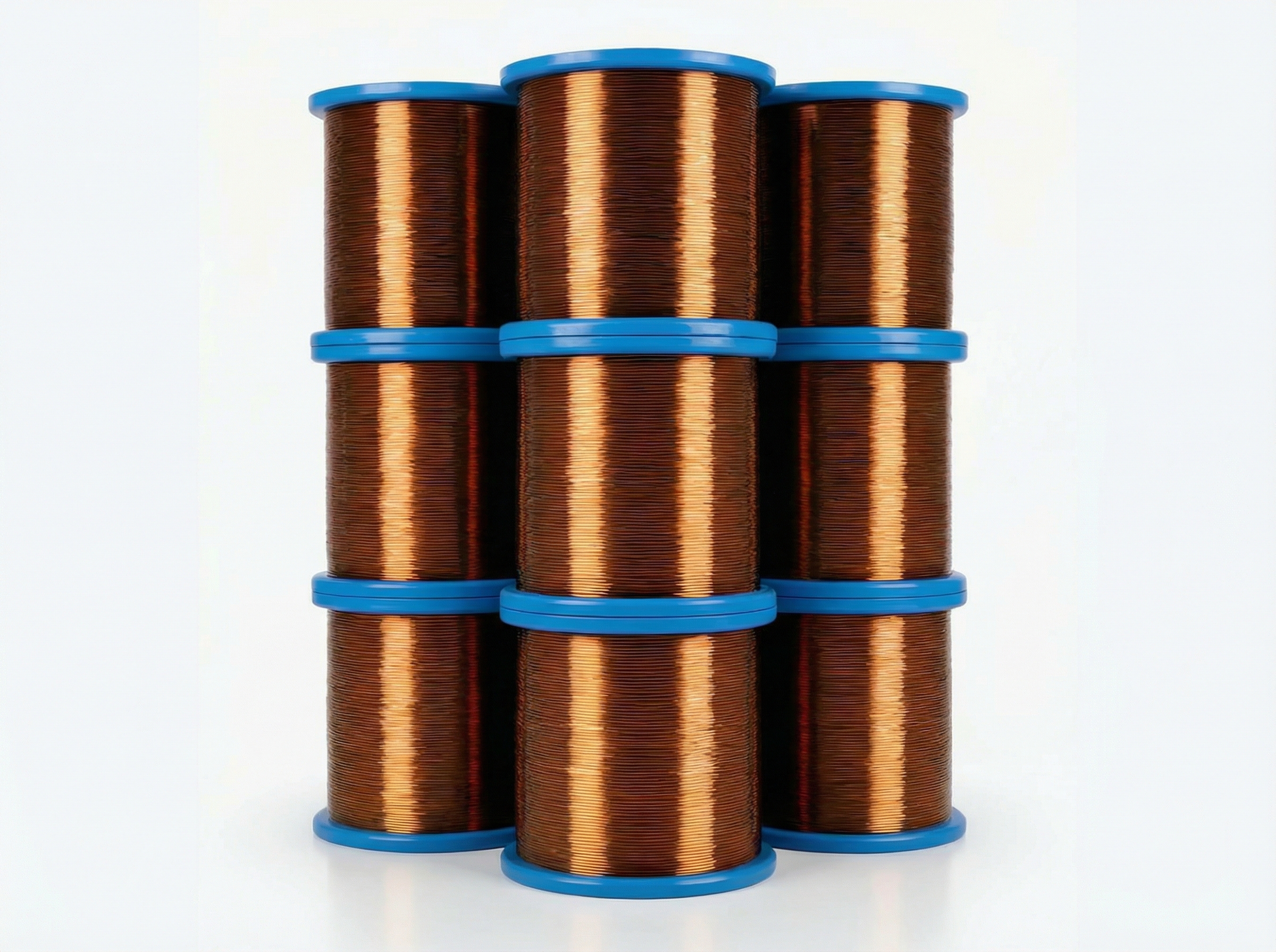 Aluminium enamelled wire